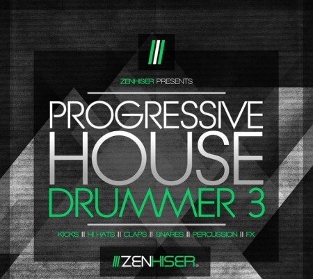 Zenhiser Progressive House Drummer 3 WAV